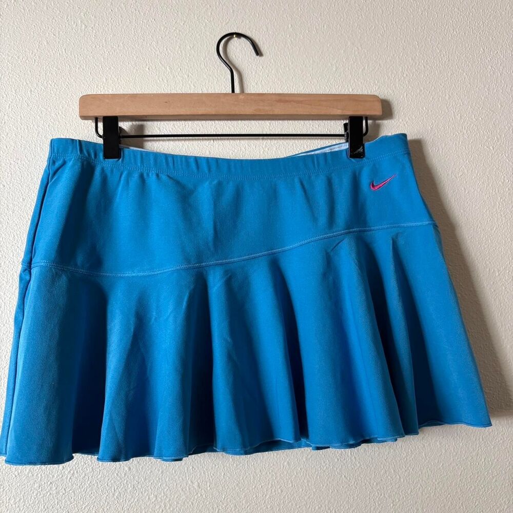 NWT Nike Blue Pleated Tennis Skirt Size Large